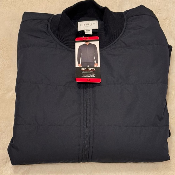 Infinity Men's Mixed Media Jacket - Picture 12 of 16